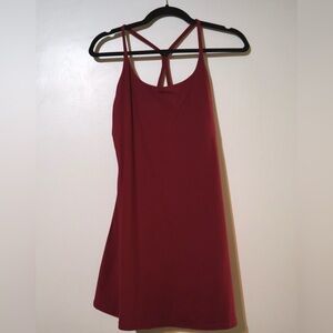 HALARA maroon sports dress